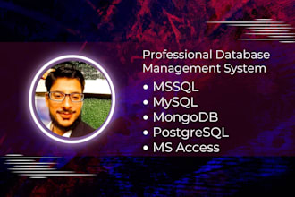 give any database management system