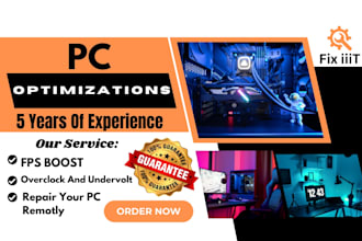 optimize, fix your PC for gaming and streaming fps games