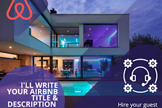 write your airbnb listings description