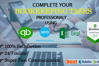 do accounting and bookkeeping services in quickbooks online and xero