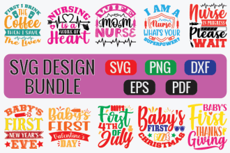 provide svg cut files, png, dxf design bundle for etsy and others