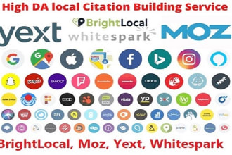do brightlocal, moz, yext or whitespark listing
