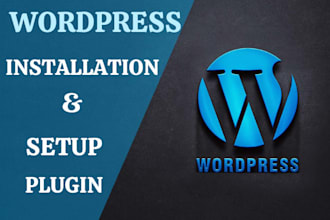 install wordpress and setup theme plugin