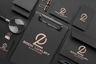 design an amazing luxury fashion brand and clothing brand logo for your business