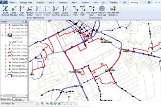 build a map or gis for you