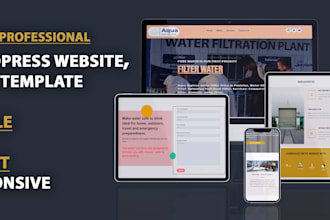create wp website, wp portfolio or wp blog using elementor