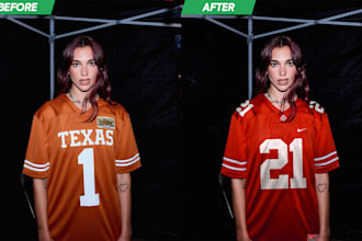 create a jersey swap for all sports soccer basketball  football