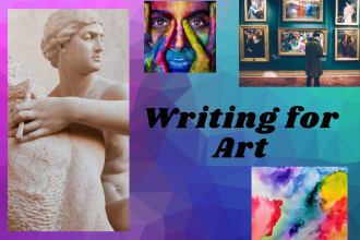 write amazing artist bio