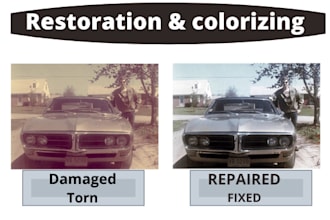 restore damaged photos, repair old images, fix pictures