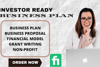 develop detailed business plan, proposal, business plan writer, grants, startups