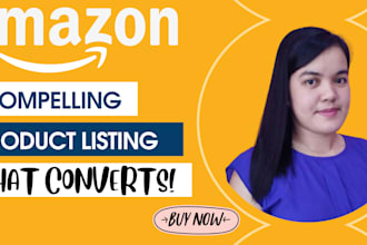 write an amazon listing that attracts buyers