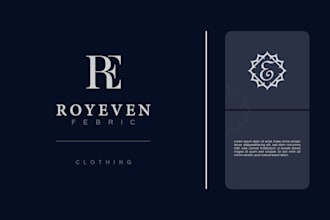 design 5 luxury fashion apparel clothing brand streetwear logo and branding kit