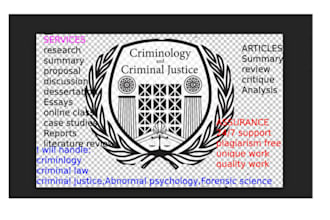 write sociology work, history, criminology, art and ethics