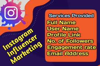 search best instagram influencer for your niche