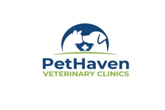 design pethaven veterinary clinics logo