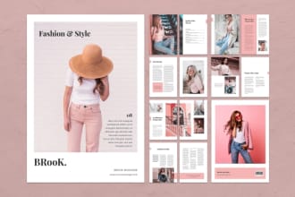 design digital product catalog, lookbook, magazine, sell sheet, catalogue