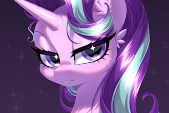 draw mlp character or your pony oc