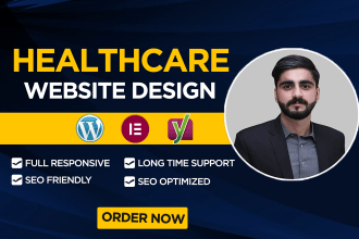 create a doctor, dental, hospital, clinic, or healthcare website