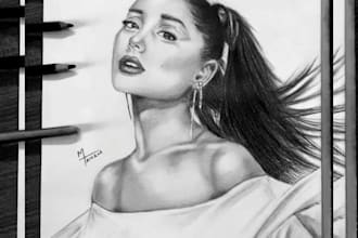 sketch portraits for your wall