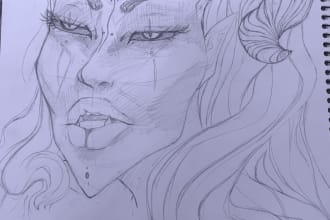 draw or paint or water color something pretty for you idk