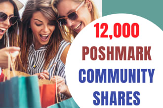 do 12,000 poshmark community shares