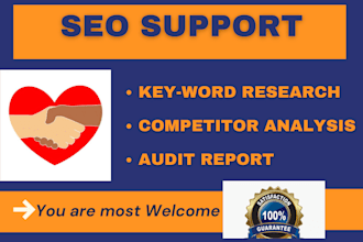 do professional SEO keyword research and competitor analysis