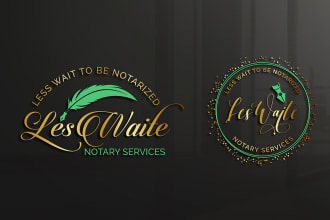 design a notary logo for your notary business