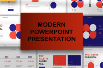 design modern professional business presentation templates and powerpoint videos