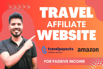 create automated travel affiliate website with travelpayouts