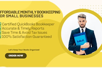do expert quickbooks bookkeeping, bank reconciliation, and payroll services