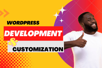 do wordpress website development with seo optimization