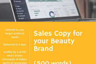 write sales, landing page copy for wig, hair extensions, natural hair