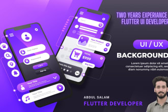 convert your xd or figma into a flutter app