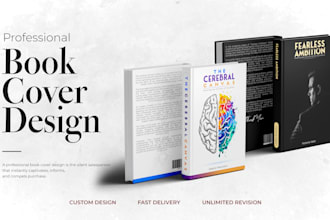 design professional ebook cover, kindle or paperback cover