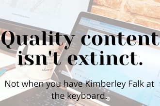 be a content writer for you