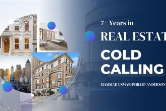do real estate cold calling and virtual assistance