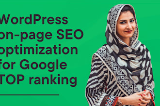 do wordpress on page SEO optimization for google top ranking
