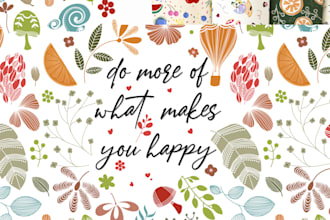 design custom seamless patterns for kids wear