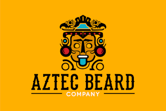 design a prehispanic, aztec, mayan or mexican logo for you