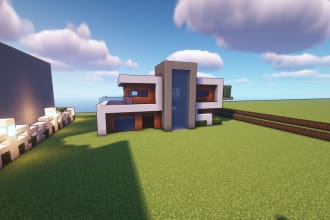 make a build minecraft, je vais vous construire ce que vous voulez