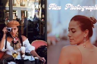 do analog photos on 35mm film for your brand in paris