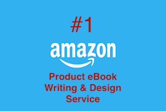 write and design your amazon product ebook