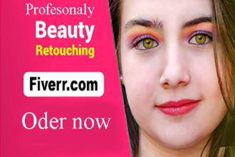 do beauty retouching photo editing high end skin retouch