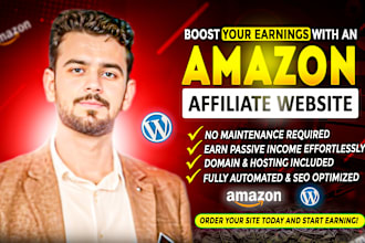build amazon affiliate autopilot website with autoblog and store features