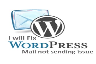 fix email issue in wordpress