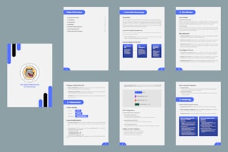design a professional whitepaper for your crypto project