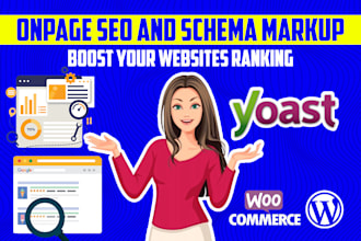 do wordpress yoast on page SEO and schema markup