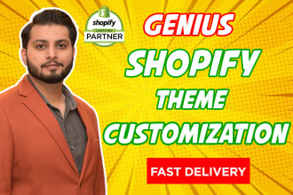 be your shopify expert and do shopify theme customization