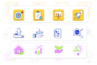 design a unique custom icon set for your website