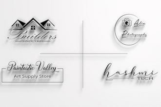design cursive signature logo